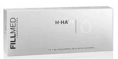 Produktbild von Fillmed M-HA18 Hyaluron-Gel 1 ml - Hochkonzentrierte Hyaluronsäure für intensive Hydratisierung und Glättung