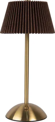Produktbild von Clayre & Eef Tischlampe 14x31 cm Braun Metall