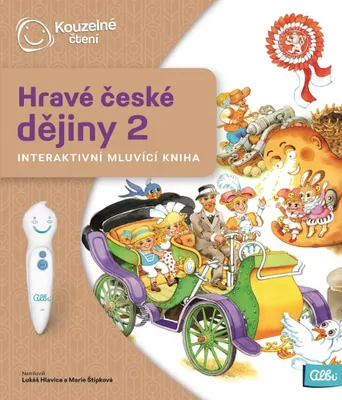 Obrázok produktu pre Albi Kouzelné čtení Kniha Hravé české dějiny 2
