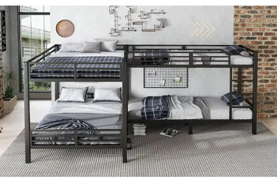 Obrázek produktu pro Stohovatelná postel – Úsporná a pevná postel pro teenagery s lamelovým roštem, dostupná ve velikostech 90x200 cm a 140x200 cm