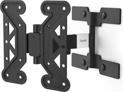 Produktbild von Hama TV-Wandhalterung FULLMOTION Ultraslim, 200x200, 122 cm (48), Schwar
