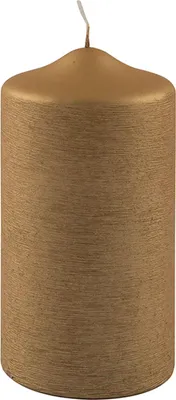 Produktbild von Fink Kerze CANDLE DH 8x15 cm gold Duftkerze Candle
