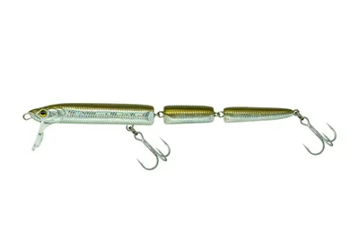 Image de MOLIX Jointed Sandeel 135, Hard Bait, 13,5cm, Silver Bait, JS135S-08