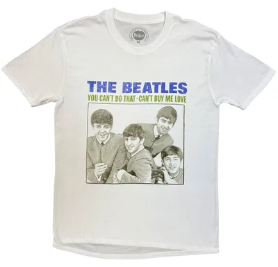 Obrázok produktu pre The Beatles You Can't Do That White XL Tričko