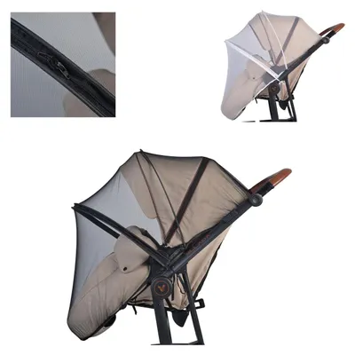 Produktbild von Cangaroo Kinderwagen Moskitonetz universal Insektenschutz Reißverschluss Buggy
