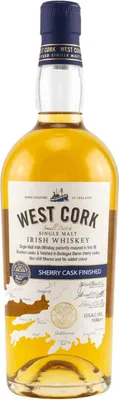 Produktbild von West Cork Sherry Cask Finish - Single Malt Irish Whiskey
