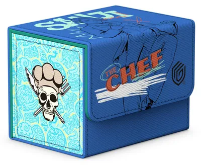 Produktbild von ULTIMATE GUARD Sidewinder 80+ Xenoskin NETFLIX ONE PIECE, Deck-Box, Blau, 1 Stück(e)