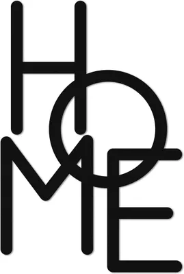 Imagen del producto de Letrero decorativo para pared – cuadro moderno para pared hecho de MDF