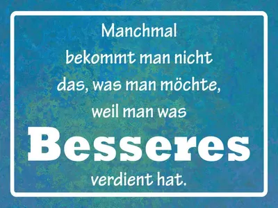 Produktbild von vianmo Holzschild 30x40 cm manchmal bekommt man nicht