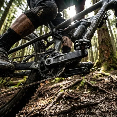 Image de Sram X0 Isis manivelle argent 160 mm argent 160 mm