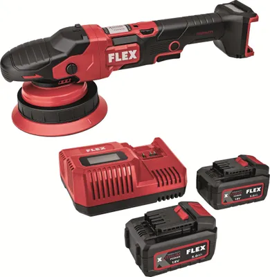 Zdjęcie produktu dla Akumulatorowa polerka FLEX XCE 8 150 18-EC Set - 533020