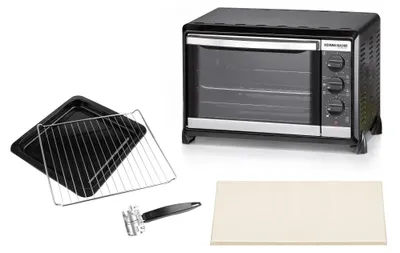 Produktbild von Rommelsbacher BG 1250, Schwarz, Freistehend, Drehregler, 60 min, Glas, 440 mm