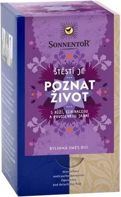 Obrázek produktu pro Štěstí je® poznat život bylinný čaj BIO 27 g SONNENTOR
