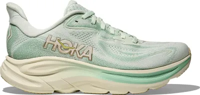 A single Hoka running shoe shown from the side on a white background.