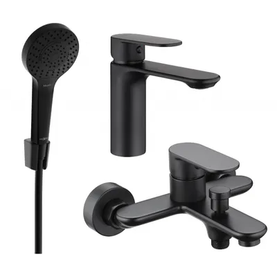 Obrázek produktu pro Mexen Milo R05 vanová sada, Černá - 71303R05-70