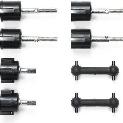Immagine prodotto di Tamiya 300051006 - Set di assali/alberi di trasmissione per TT-01/E/R (2) - Nuovo