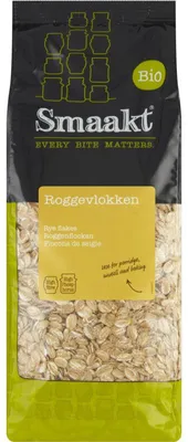 Obrázok produktu pre Smaakt Roggevlokken 500g – kvalitné ražné vločky na raňajky a pečenie