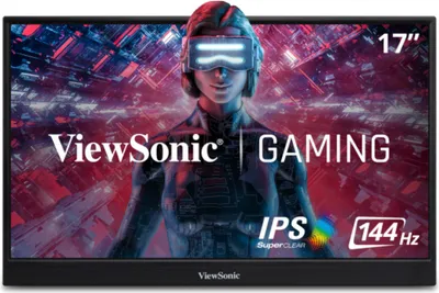 Obrázek produktu pro ViewSonic VX Series VX1755, 43,2 cm (17"), 1920 x 1080 pixelů, Full HD, LED, 4,489 ms, černá, šedá