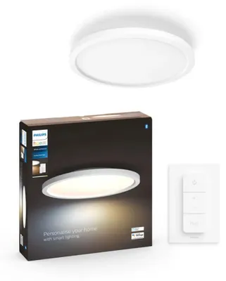 Produktbild von Philips Hue White Ambiance Aurelle Rundpanel 40 cm – WLAN/Bluetooth, weißtonsteuerbar, dimmbar