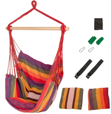 Produktbild von Hängesessel Hängestuhl mit 2 Kissen Kalea Bunt ib style®