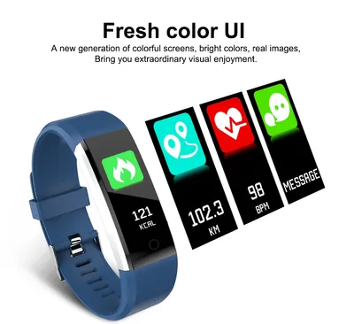 Produktbild von Denver BFH-16, Aktivitäts-Trackerarmband, 2,44 cm (0.96"), TFT, 80 mAh, Wasserfest, IP67
