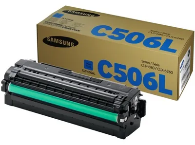 Produktbild von Samsung CLT-C506L, 3500 Seiten, Cyan, 1 Stück(e)