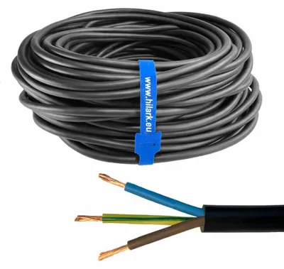 Produktbild von Gummischlauchleitung H05RR-F 3x1,5 Litze CU 50m