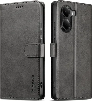 Immagine prodotto di Custodia per Xiaomi Poco X7 Pro Custodia flip in pelle con chiusura magnetica e supporto, custodia protettiva Grigio