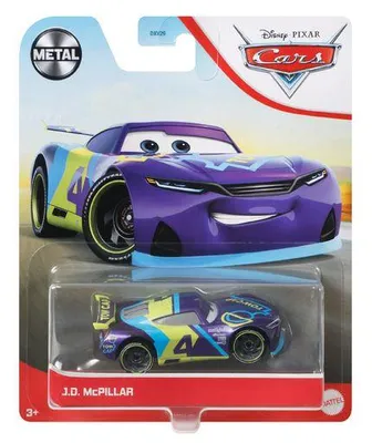 Produktbild von Disney Pixar Cars J.D. McPillar, Auto, 3 Jahr(e), Metall, Mehrfarbig