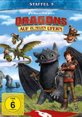 Produktbild von Dragons - Auf zu neuen Ufern - Staffel 5