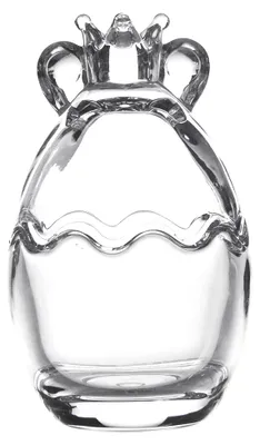 Image de Clayre & Eef Pot en verre Ø 7x11 cm Verre transparent
