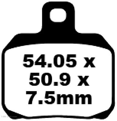 Immagine prodotto di Pastiglie freno EBC Goldstuff FA266R