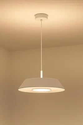 Immagine prodotto di Lampada a sospensione LED bianco satinato Carmazana