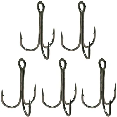 Produktbild von Gamakatsu Hook Treble 23 Drillinge - 5 Drillingshaken, Größe:1/0