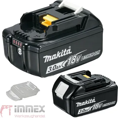 Imagen del producto de Makita BL1830, batería de iones de litio (Li-Ion), color