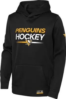 Produktbild von Pittsburgh Penguins NHL Authentic Pro Hoodie mit Kapuze, Kinder-Sweatshirt, Größe: Kinder L (13 - 14 Jahre)