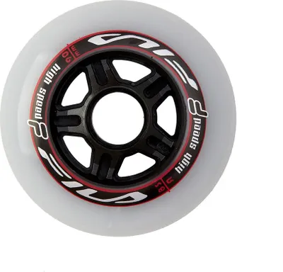 Produktbild von Fila Skate Wheels 6 Units White / Red 90 mm/ 83 A