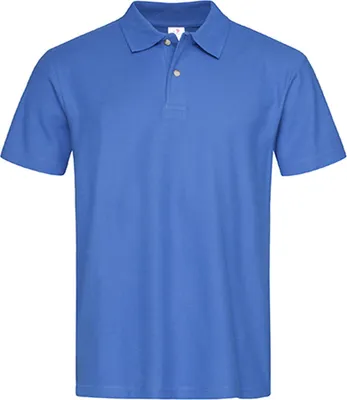 Immagine prodotto di Stedman ST3000 | Polo da uomo-Piqué 100 - Colore: Bright Royal - Taglia: XXL