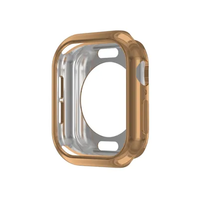 Obrázok produktu pre Pre Apple Watch Series 11 / 10 46mm TPU ochranné puzdro s okrúhlym otvorom Design Rose Gold