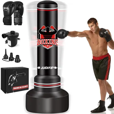 Produktbild von Freistehender Boxsack 180 cm für MMA und Fitness