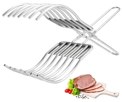 Produktbild von Edelstahl-Küchenzange für Gemüse und Fleisch