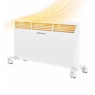 Produktbild von Könighaus Konvektorheizung 2000 W auf Rollen – mobil & stufenlos regelbar