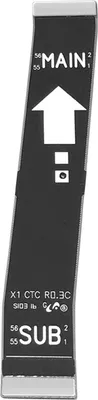 Produktbild von Clappio, Motherboard Flexkabel Ersatzteil, Verbindungskabel für Samsung Galaxy S20, Schwarz