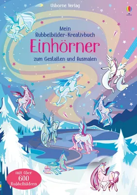 Produktbild von Mein Rubbelbilder-Kreativbuch: Einhörner