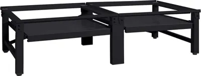 Imagen del producto de Pedestal para Lavadora 2 pcs  124,5 x 61,5 x 32,5 cm Acero