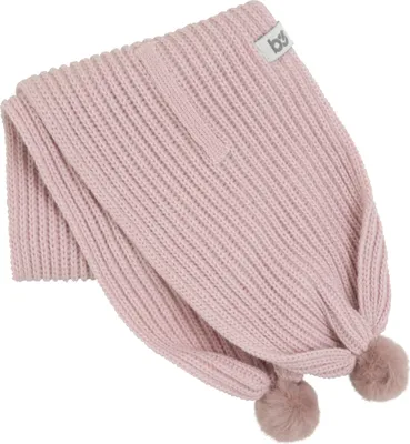 Obrázek produktu pro Baby's Only šátek s bambulí Cool - starorůžová - 3-36 měsíců - 100% polyakryl