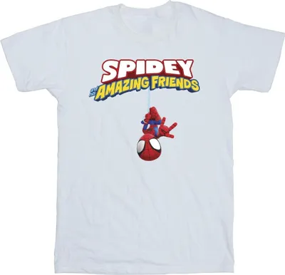 Produktbild von Marvel - "Hanging Upside Down" T-Shirt für Herren BI45516 (5XL) (Weiß)