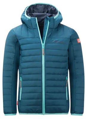 Produktbild von TROLLKIDS Eikefjord Jacket Kinder-Steppjacke, Blau, Gr. 122