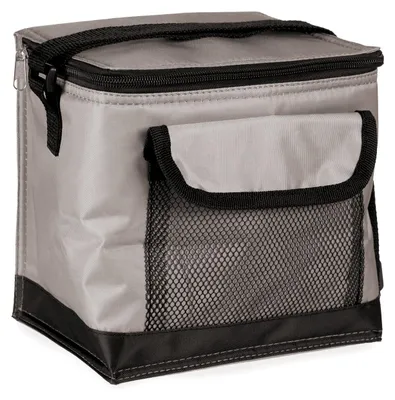 Produktbild von TERMO Kühltasche 4 l, 20x13x18 cm, isoliert, mit Netztasche und Tragegriff, Blau