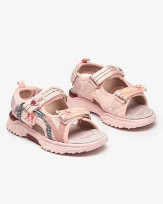 Produktbild von Rosa Kindersandale mit Klettverschluss Ceteris - Footwear, Größe 29